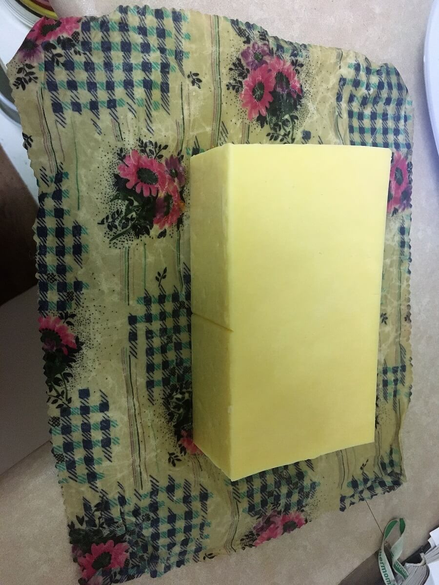 beeswax wraps with chees